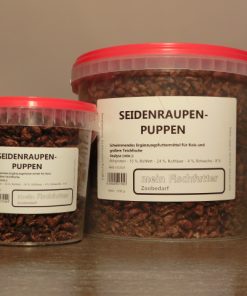 Seidenraupen - Puppen getrocknet