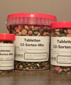 Futtertabletten 13 Sorten gemischt